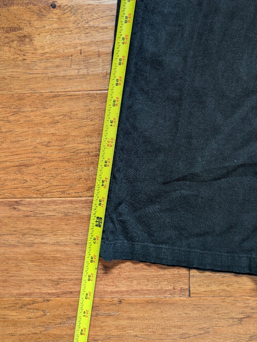 Old Navy Women's Black Drawstring Waist Linen Blend Pants Extra Small - Picture 5 of 7